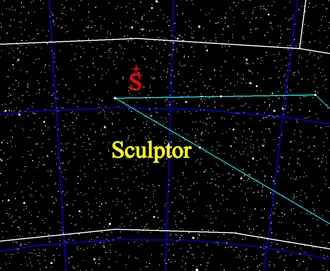Galactic south pole