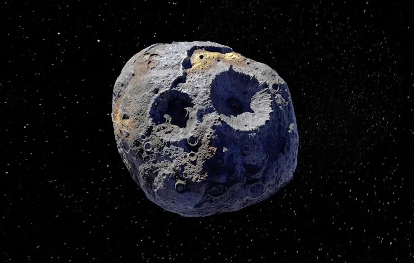 Psyche 16 Metal Asteroid