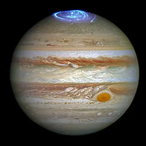 Hubble Captures Vivid Auroras in Jupiters Atmosphere