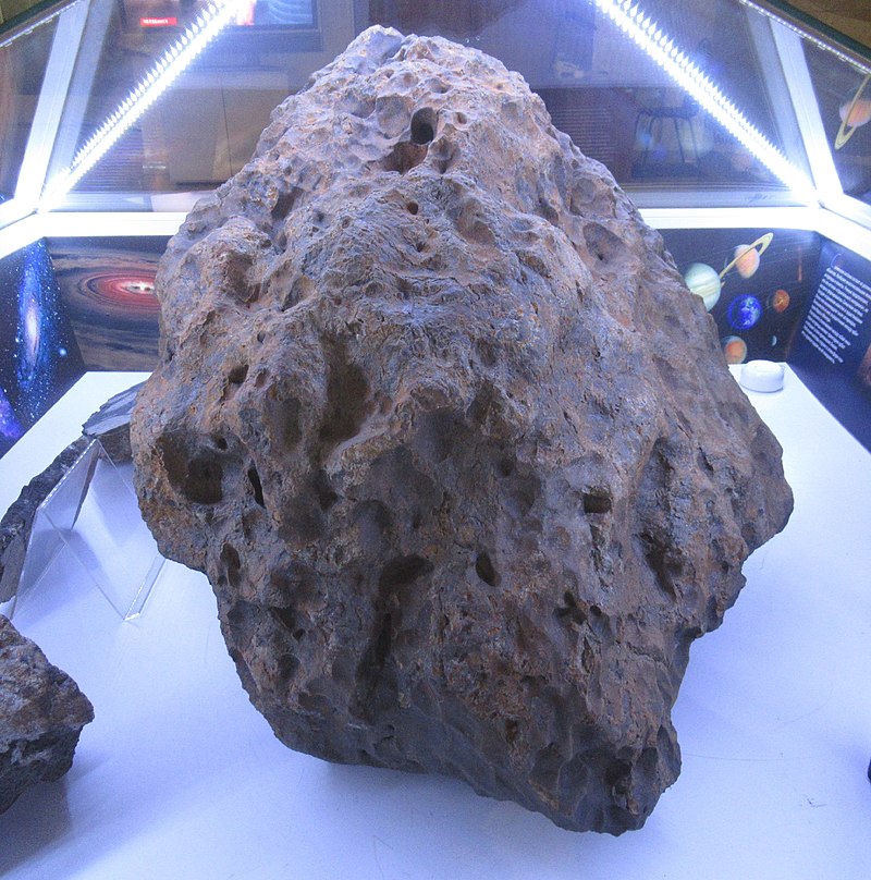 Chelyabinsk meteorite Historical Museum 1