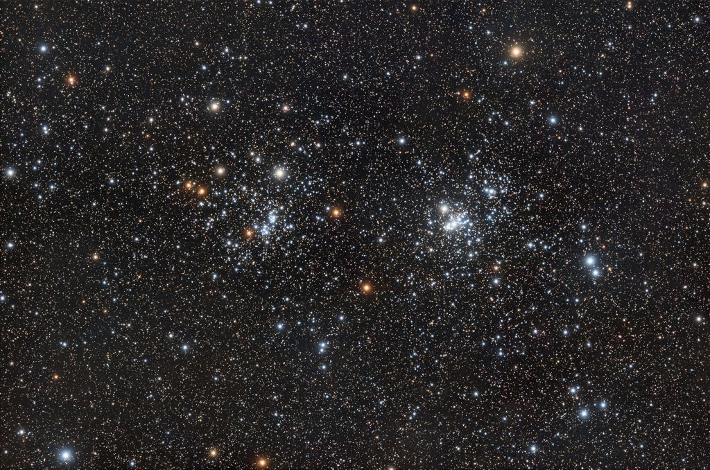 Double Cluster in Perseus 1
