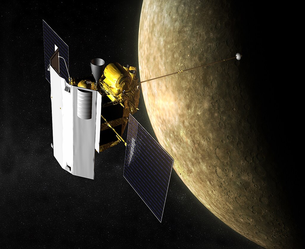 MESSENGER spacecraft at mercury atmercury lg 1