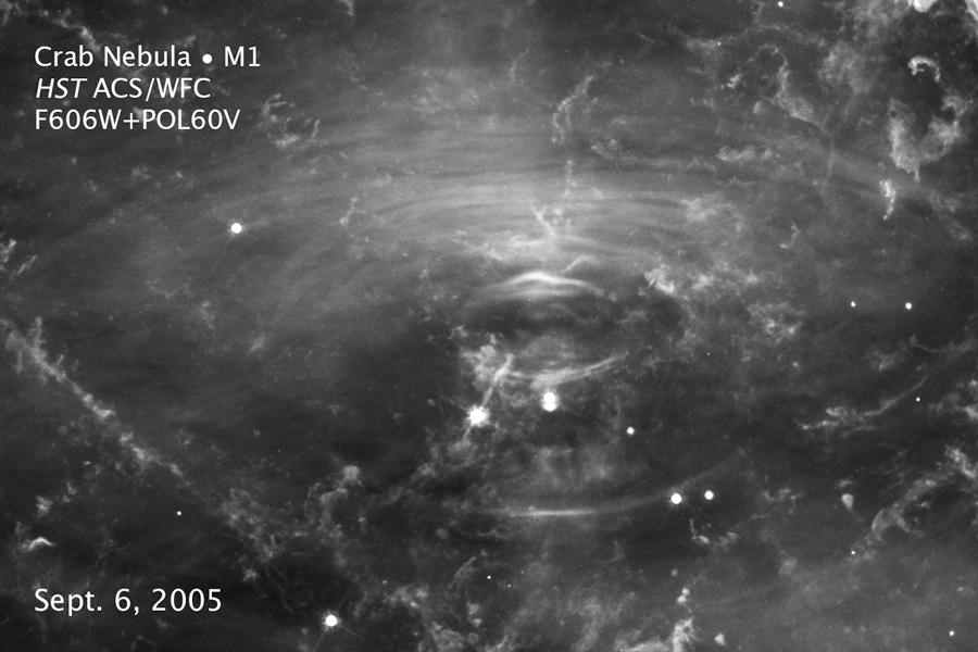 crab nebula pulses x ray