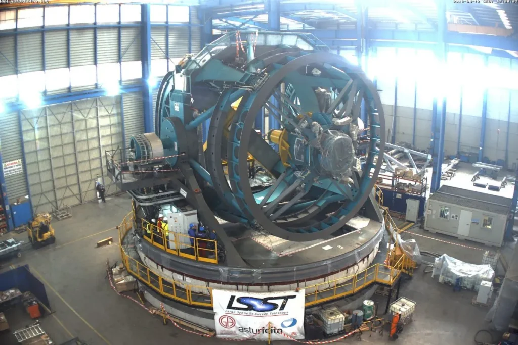 تلسکوپ LSST از رصدخانهی رابین
