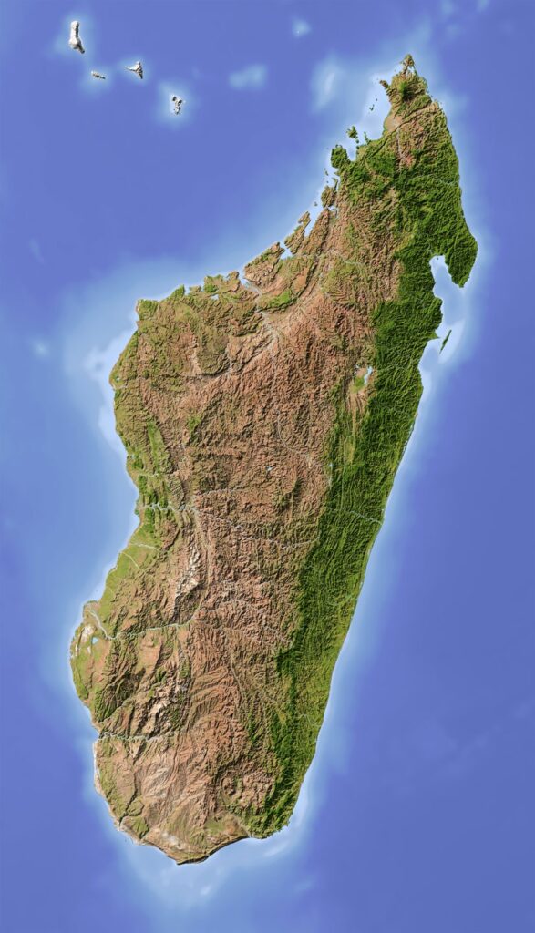 Madagascar map